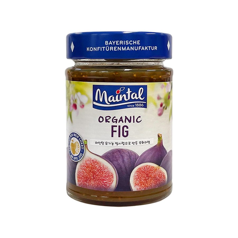 Maintal Organic Fig spread in a glass jar