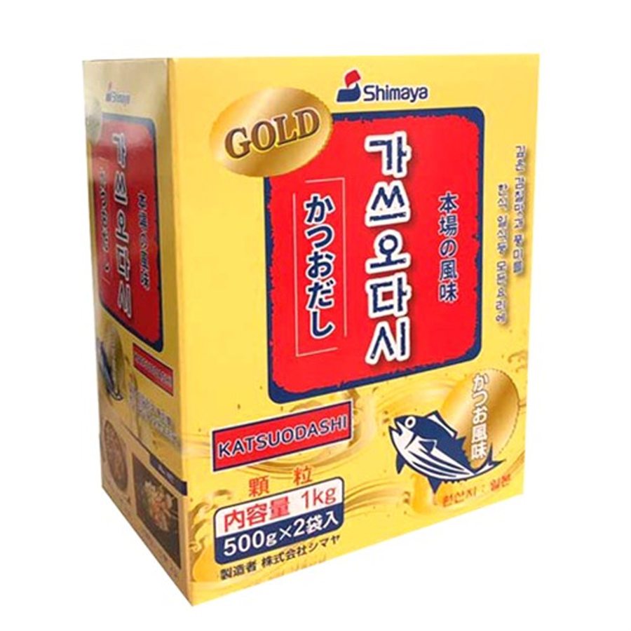 Shimaya Katsuodashi Gold granulated bonito stock, 1kg box
